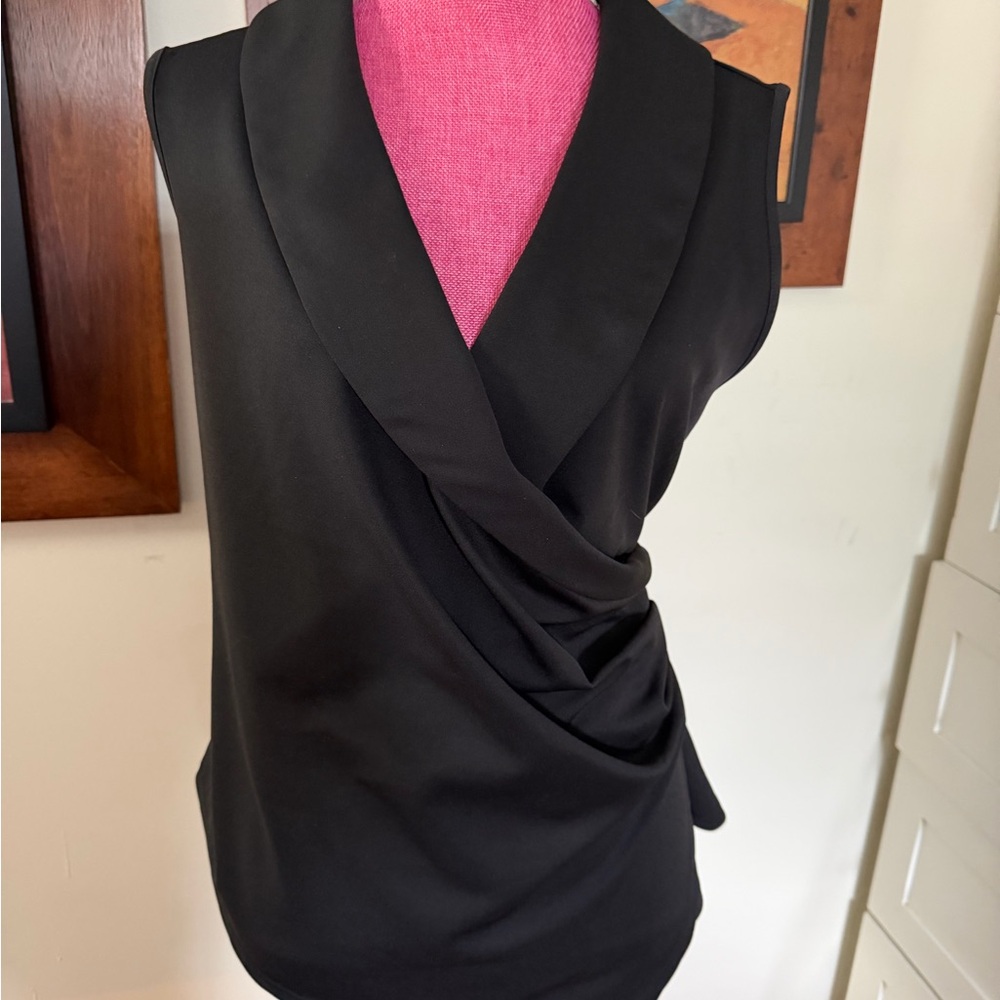 Grace Karin Elegant Black Women's Top